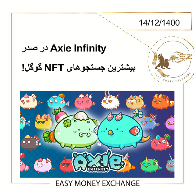 Axie Infinity در صدر بیشترین جستجوهای NFT گوگل!